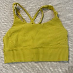 lululemon long line ribbed energy bra